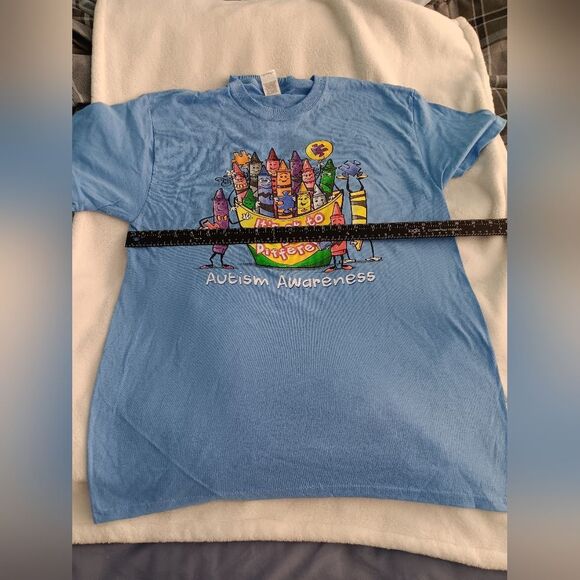 Autism Awareness It's Okay to be Different Gildan Heavy Cotton T-Shirt - Picture 7 of 15